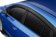 Husky Liners 2854147 - Low Profile Ventvisor Deflector; Smoke; Outside Mount; 4 pc. 3