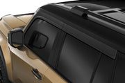 Husky Liners 2854139 - Low Profile Ventvisor Deflector; Smoke; Outside Mount; 4 pc. 5