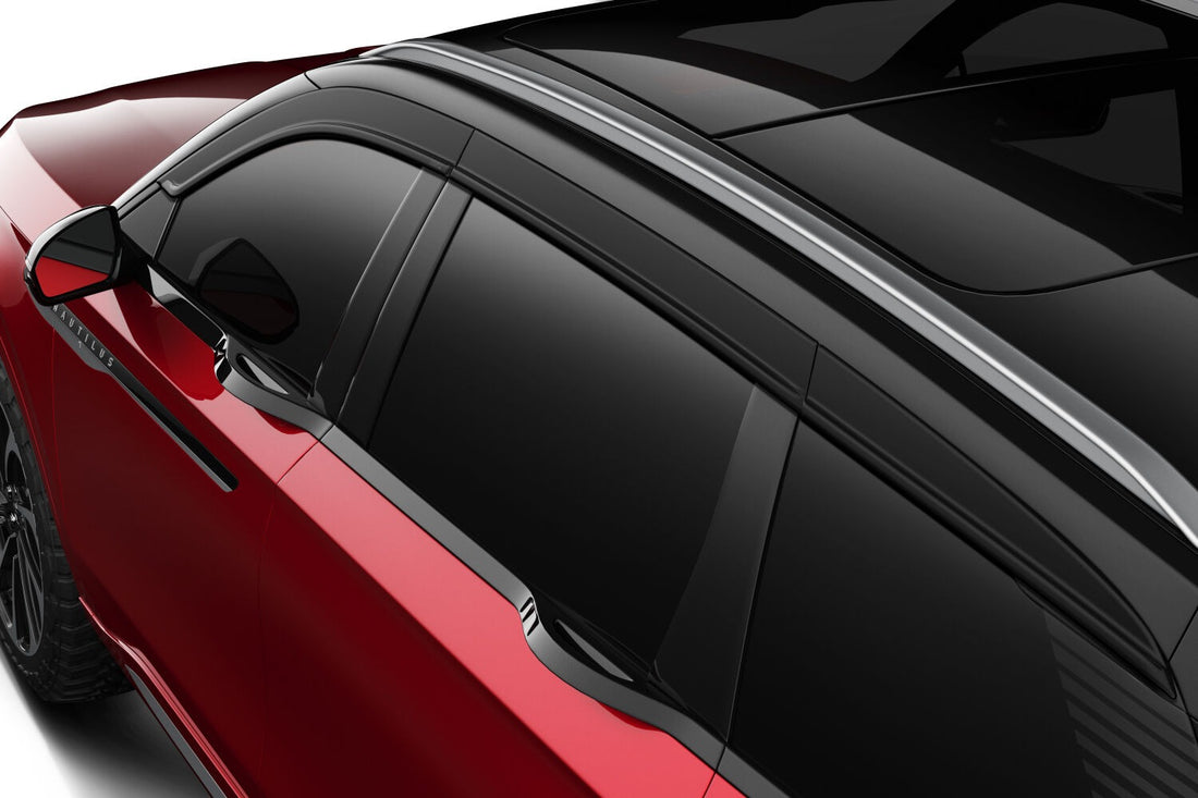 Husky Liners 2856012 - Low Profile Ventvisor Deflector; Smoke; Outside Mount; 6 pc. 4