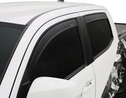 Husky Liners 2857012 - Low Profile Ventvisor Deflector; Matte Black; Outside Mount; 4 pc. 4