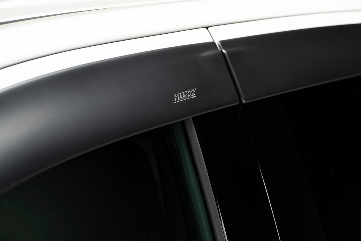 Husky Liners 2857015 - Low Profile Ventvisor Deflector; Matte Black; Outside Mount; 4 pc. 5