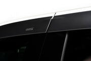 Husky Liners 2857061 - Low Profile Ventvisor Deflector; Matte Black; Outside Mount; 4 pc.