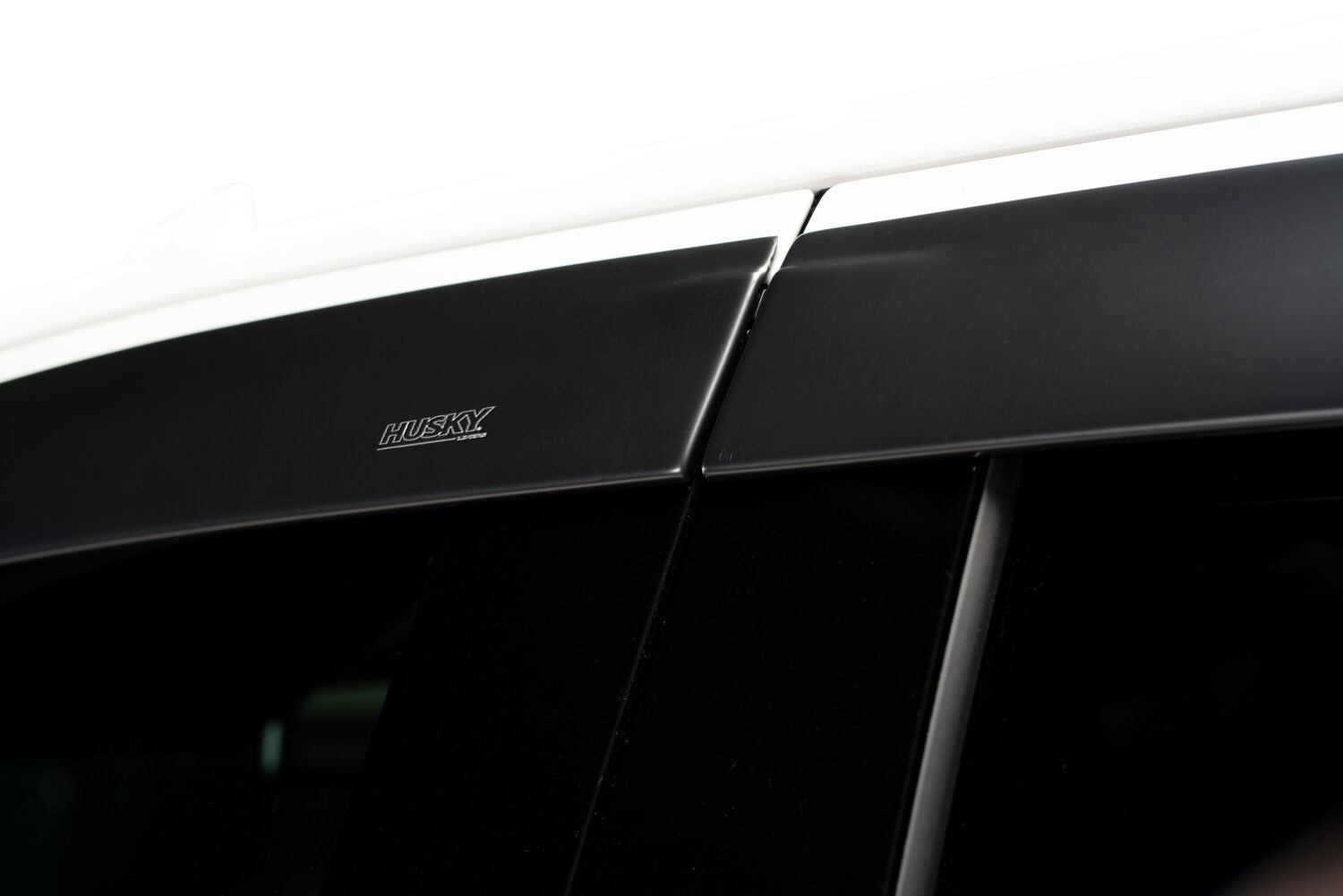 Husky Liners 2857061 - Low Profile Ventvisor Deflector; Matte Black; Outside Mount; 4 pc.