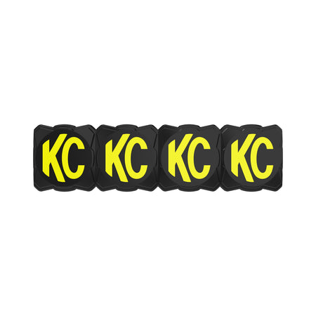 KC HiLiTES 5331 - KC Cover FLEX ERA LED Light Bar 10in Black Yellow EA 11