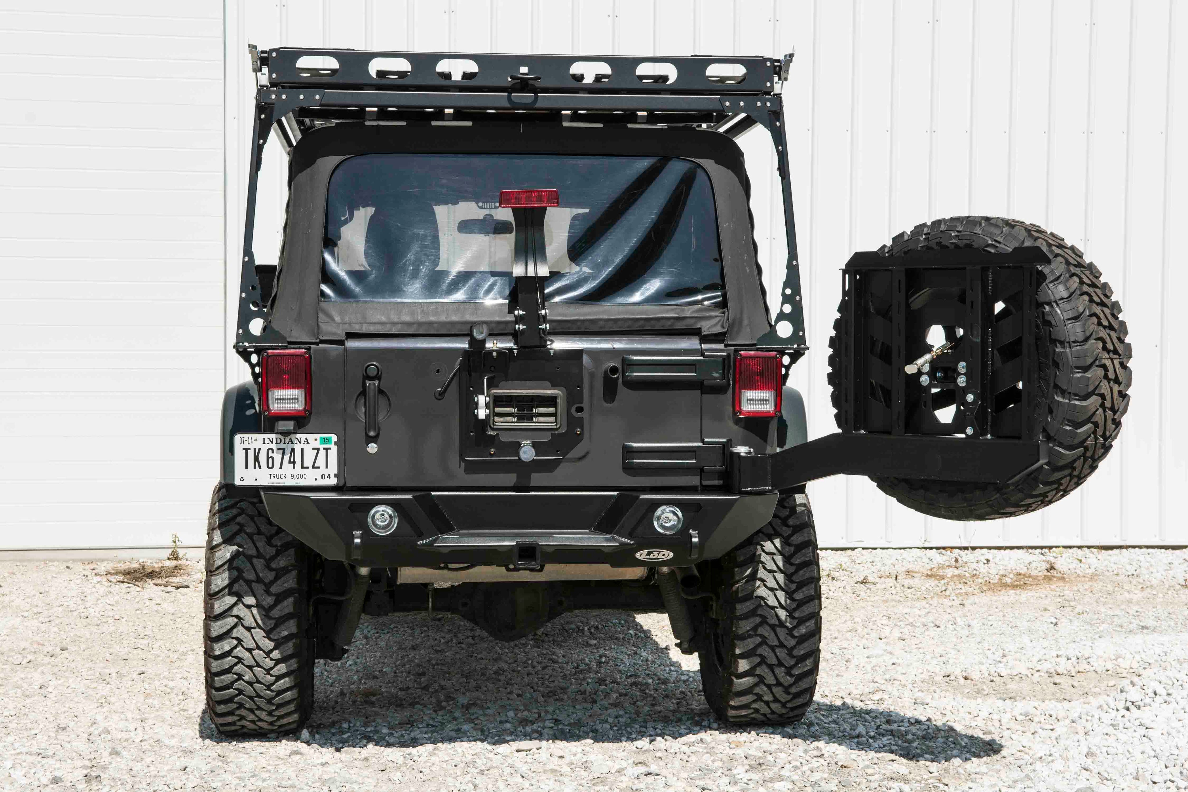 LoD Offroad JBC0701 - JK Destroyer Shorty RB w/ Tire Carrier 2