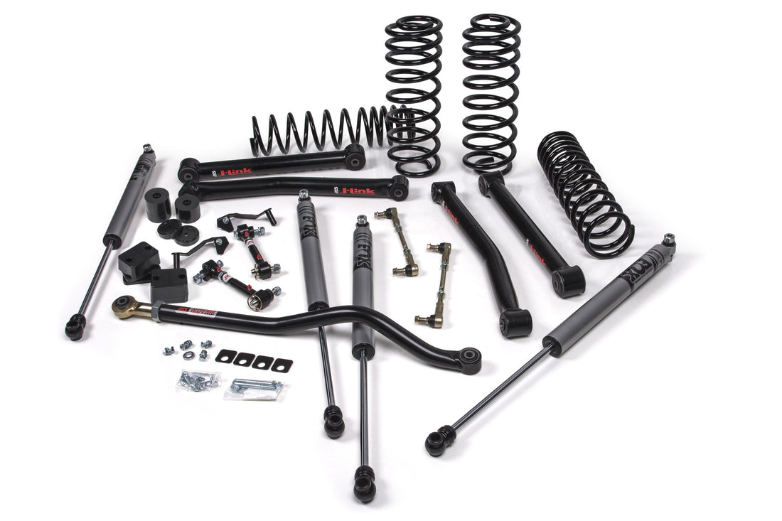 JKS Manufacturing JSPEC163KFA - 2018-2024 Jeep Wrangler JL J-Konnect 2.5 Inch 4 Door w/Fox Adventure Series Shocks Diesel JSPEC