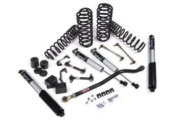 JKS Manufacturing JSPEC117PS J-Venture 2.5 Inch Lift Kit Fox 2.5 Performance Series Shocks Standard Rate Coils