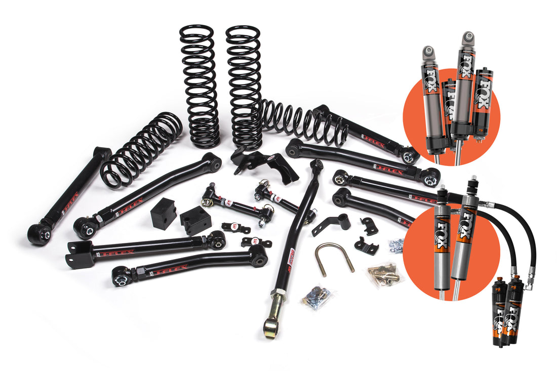 JKS Manufacturing JSPEC147PES J-Krawl 3 Inch Lift Kit w/Fox 2.5 Performance Elite Shocks