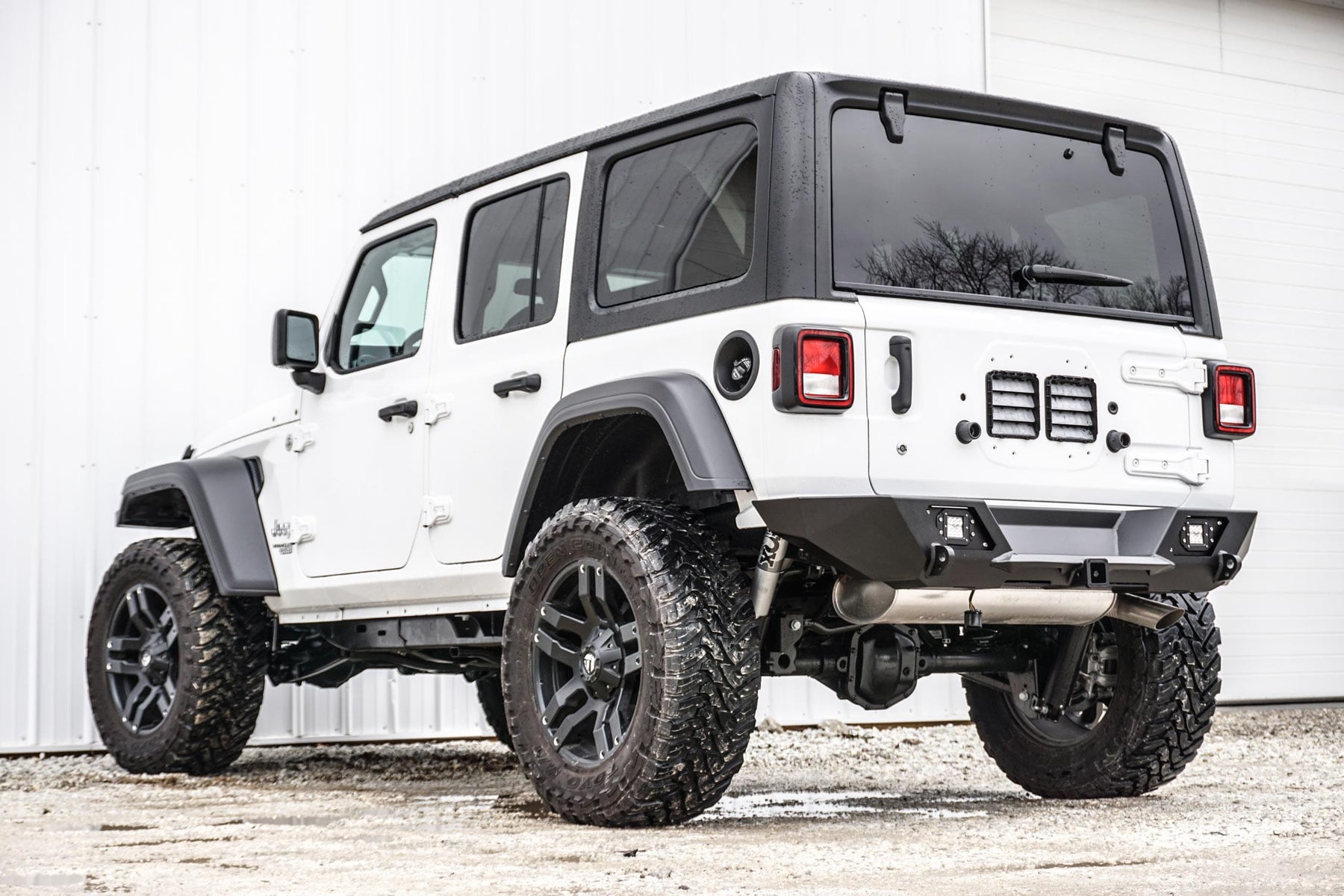LoD Offroad Body LoD Offroad JRB1801 - JL Destroyer Shorty Rear Bumper Only