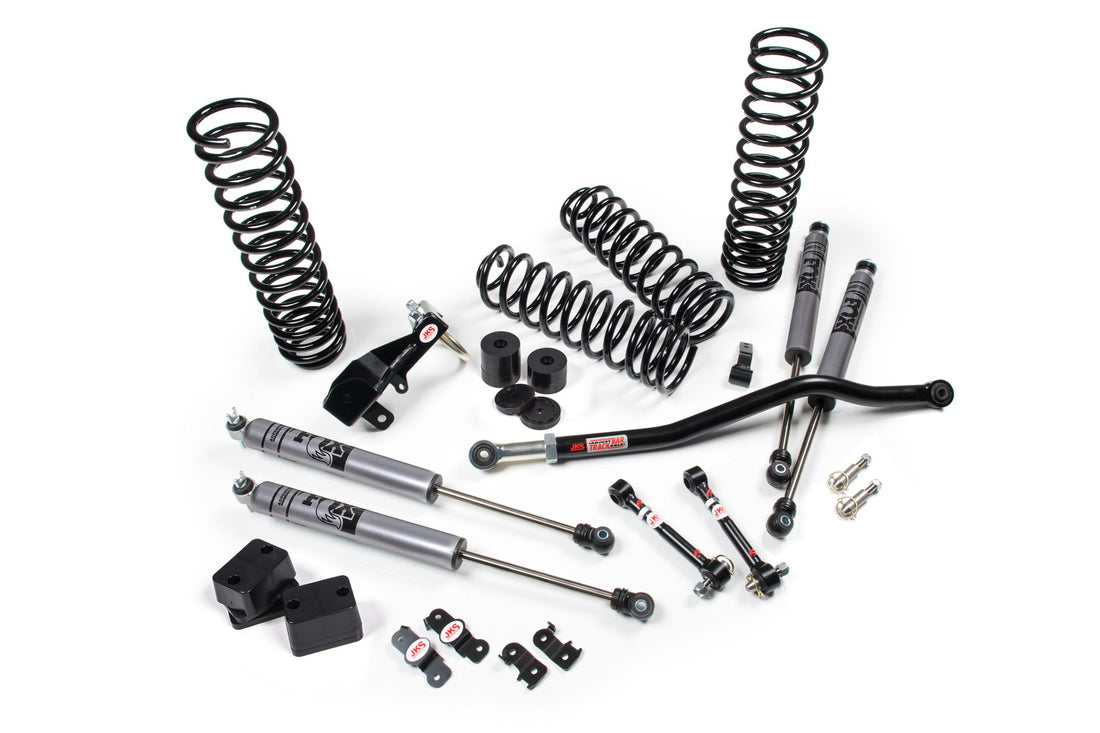 JKS Manufacturing JSPEC103KFA - 2007-2018 Jeep Wrangler JK J-Venture 2 Door 2.5 Inch Lift Kit w/ Fox Adventure Series Shocks JSPEC