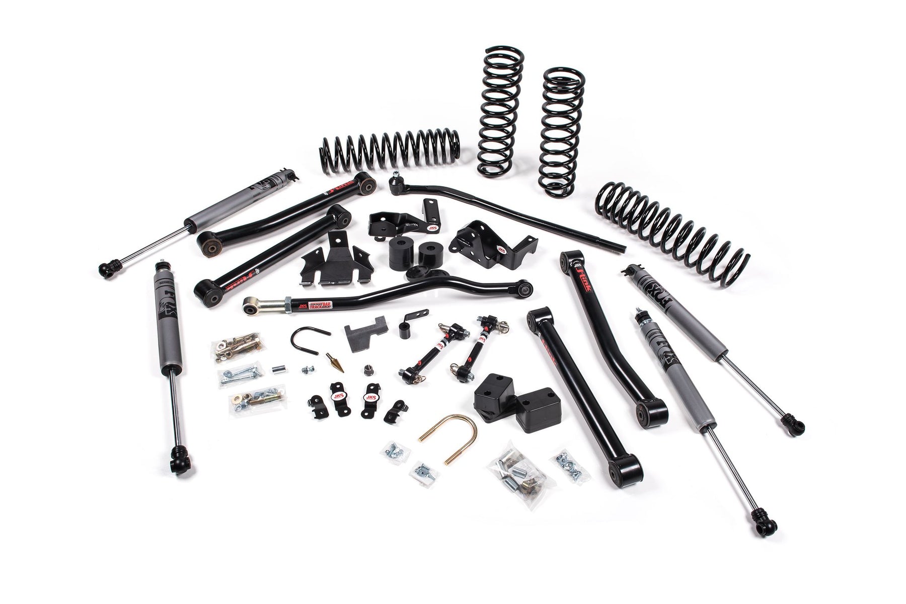 JKS JSPEC114KFP J-Konnect 3.5 Inch Lift Kit w/ Fox 2.0 Performance Series Shocks