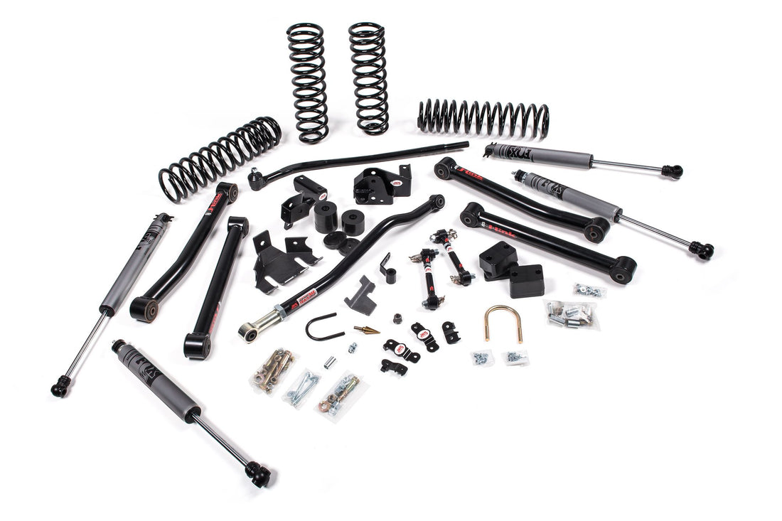 JKS JSPEC114KFP J-Konnect 3.5 Inch Lift Kit w/ Fox 2.0 Performance Series Shocks