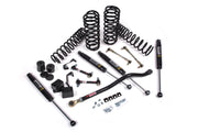 JKS JSPEC117PES J-Venture 2.5 Inch Lift Kit Fox 2.5 Performance Elite Series Shocks Standard Rate Coils