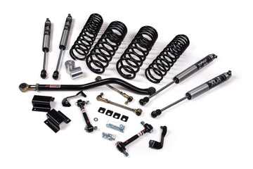 JKS Manufacturing JSPEC131PES J-Venture 4 Inch Lift Kit Front 1.5-2 Inch Rear Fox 2.5 Performance Elite Series Shocks