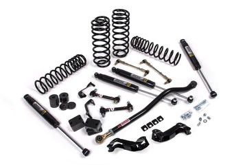 JKS Manufacturing JSPEC137KFA J-Kontrol 2.5 Inch Lift Kit Fox Adventure Series Shocks Standard Rate Coils
