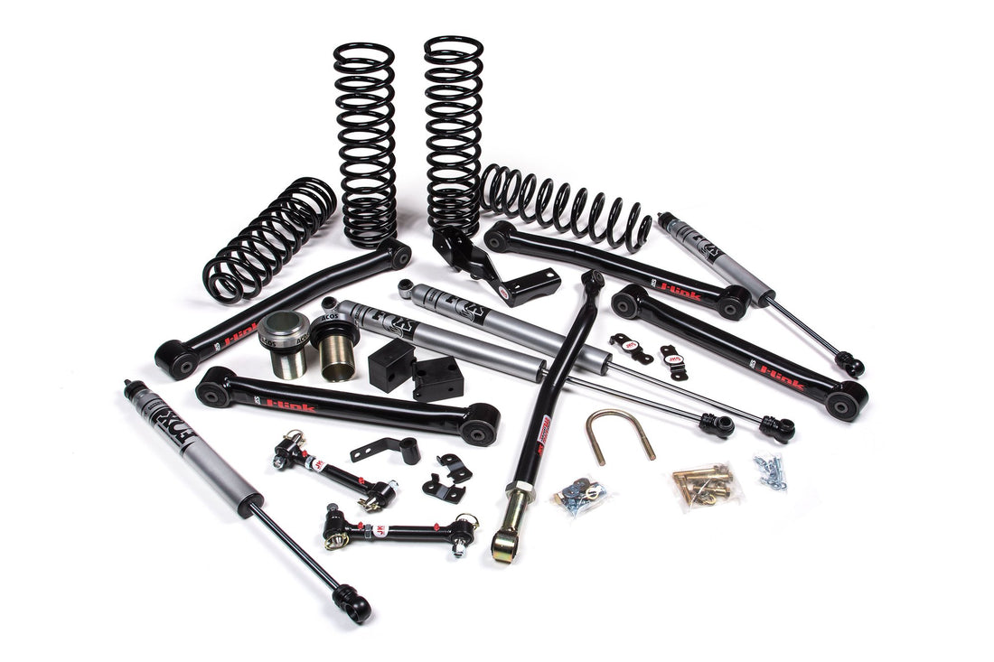 JKS Manufacturing JSPEC154KFP - 07-18 Jeep Wrangler JK J-Lander 3.5 Inch 4 Door w/Fox 2.0 Performance Series Shocks JSPEC
