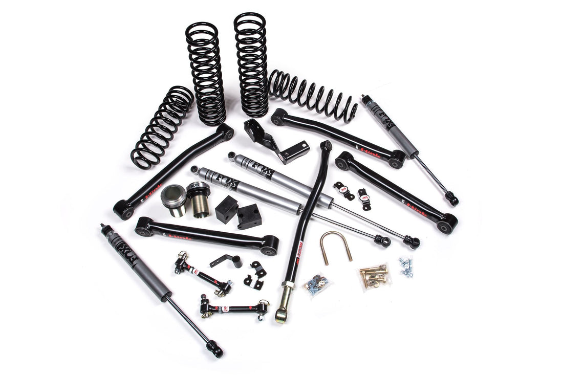 JKS Manufacturing JSPEC154KFP - 07-18 Jeep Wrangler JK J-Lander 3.5 Inch 4 Door w/Fox 2.0 Performance Series Shocks JSPEC