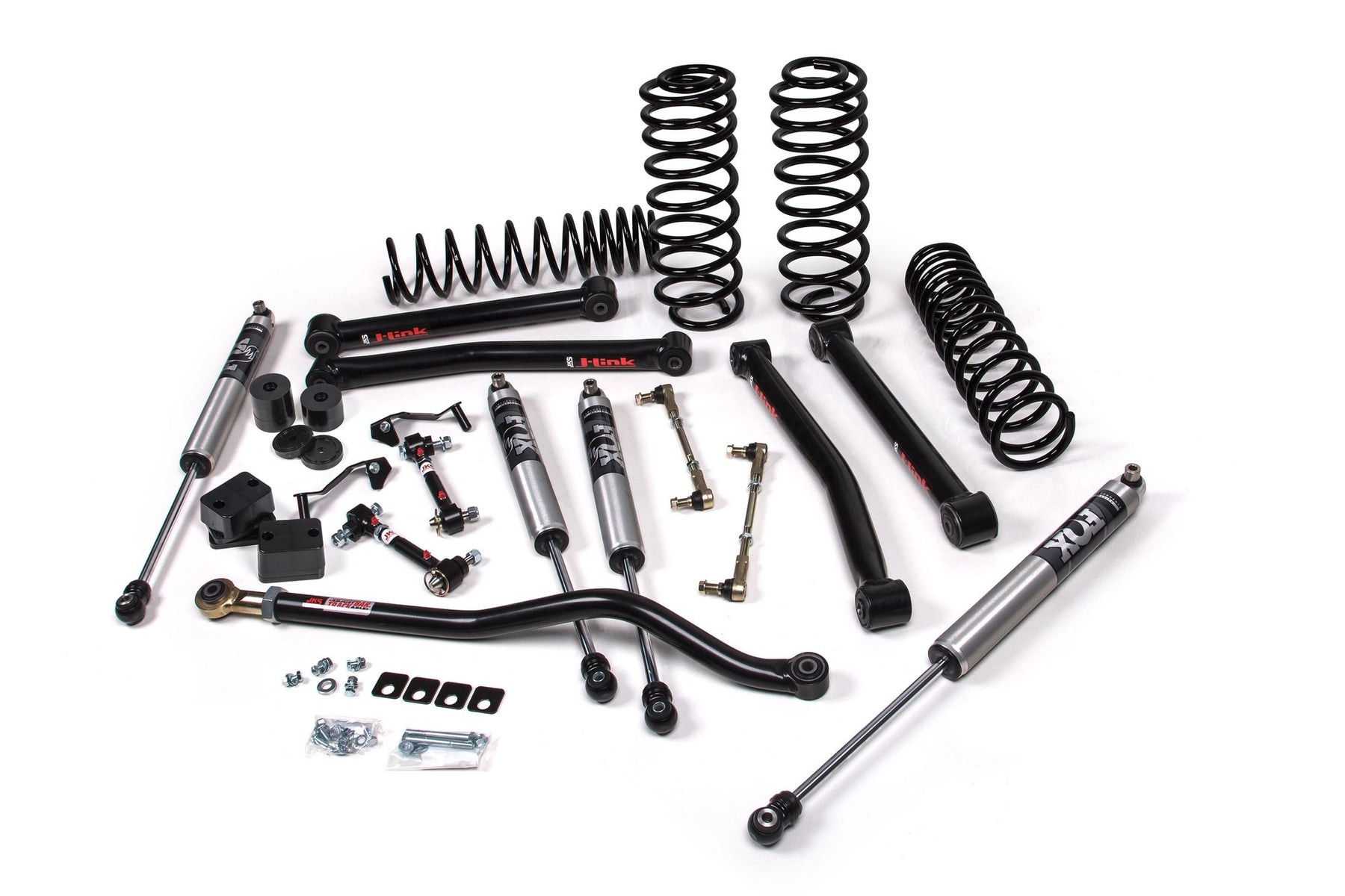 JKS JSPEC163KFP J-Konnect 2.5 Inch 4 Door Fox 2.0 Performance Series Shocks