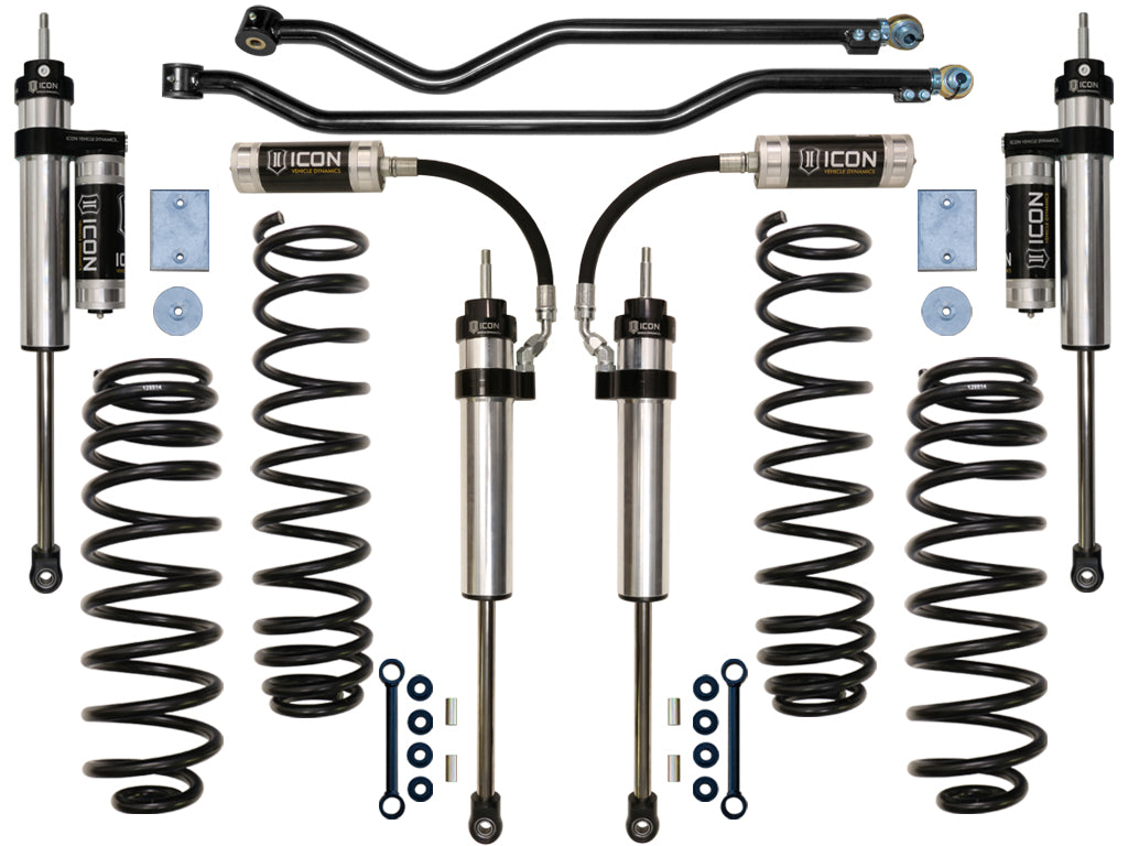 ICON Vehicle Dynamics K22004 - 07-18 JEEP JK 3" STAGE 4 SUSPENSION SYSTEM 2