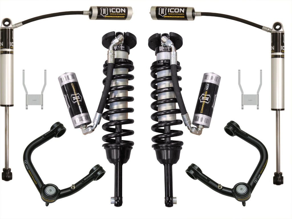 ICON Vehicle Dynamics K53139T - 05-11 HILUX 0-3" STAGE 4 SUSPENSION SYSTEM W TUBULAR UCA 2