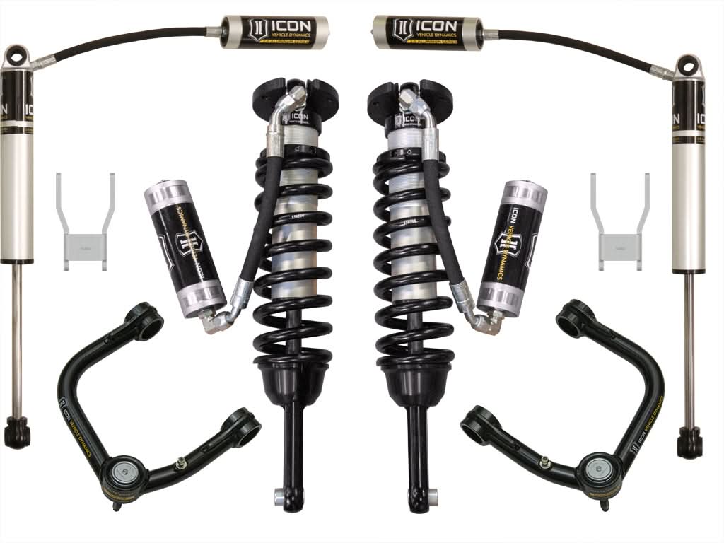 ICON Vehicle Dynamics K53139T - 05-11 HILUX 0-3" STAGE 4 SUSPENSION SYSTEM W TUBULAR UCA 2