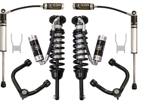ICON Vehicle Dynamics K53139T - 05-11 HILUX 0-3" STAGE 4 SUSPENSION SYSTEM W TUBULAR UCA 2