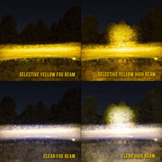 KC HiLiTES 97147 - KC FLEX ERA 3 LED DM SAE FOG 2-LIGHT MSTR KIT 10-24 JEEP JK JL JT AFTERMARKET 2