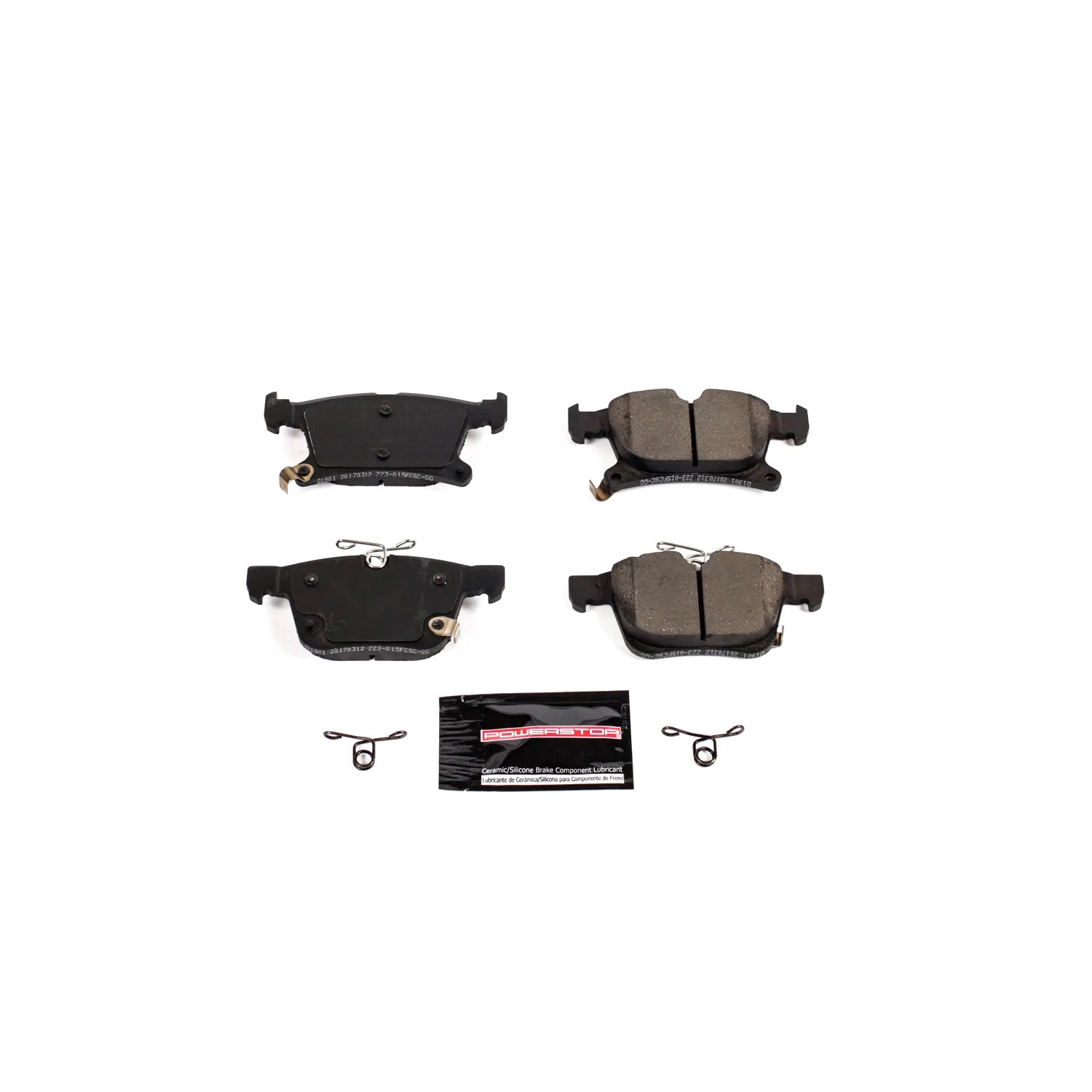 Power Stop Z23-1901 2017-2024 Chrysler Pacifica Disc Brake Pad Set