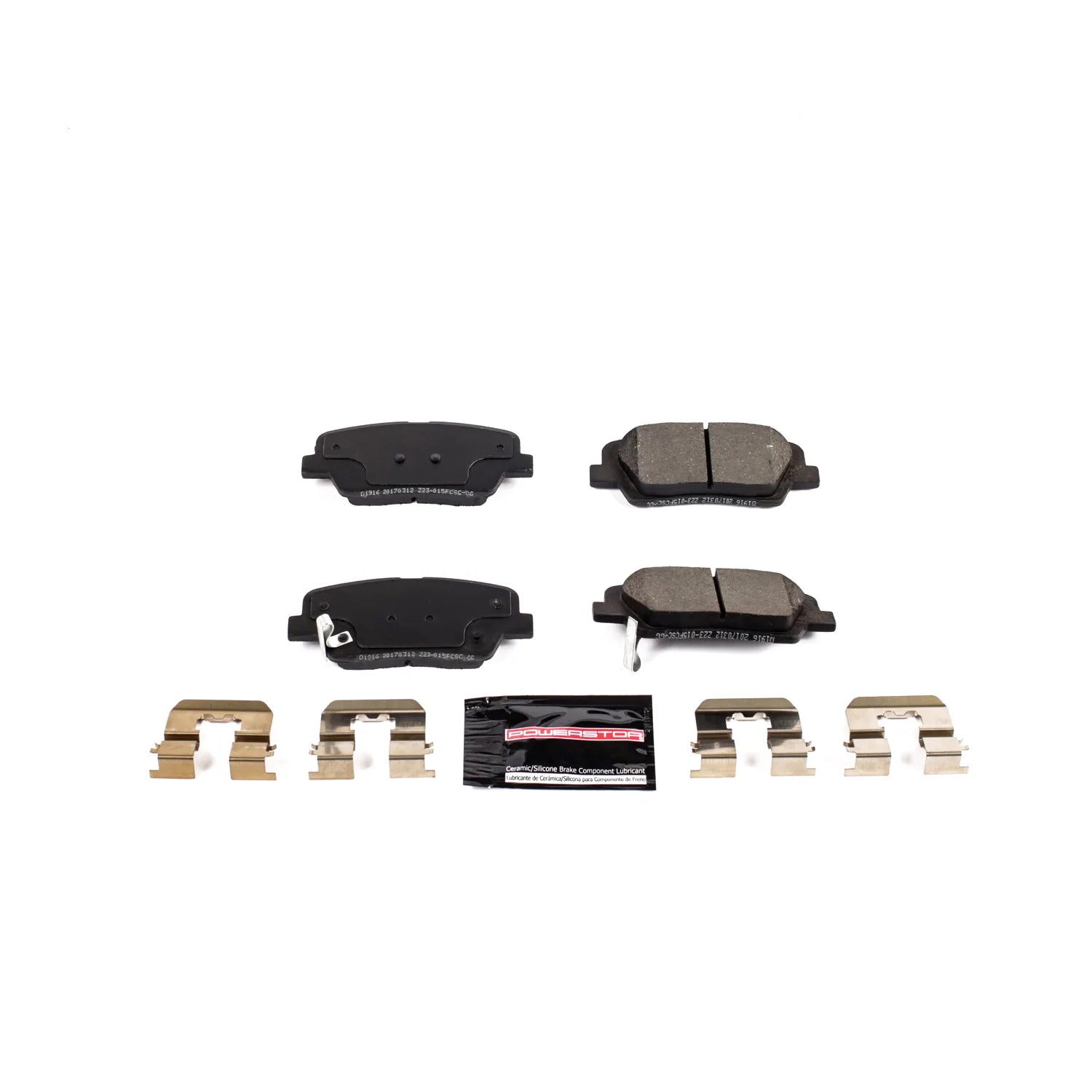 Power Stop Z23-1916 2017-2019 Hyundai Santa Fe XL Disc Brake Pad Set